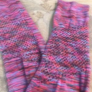 🎄 2pc Under Control set- leggings and matching top in coral pink space dye 🎄